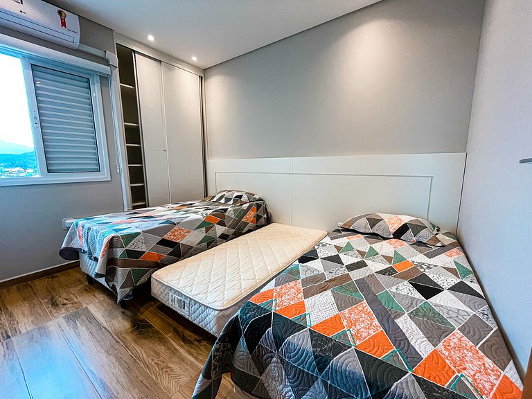 Apto Alto Padrão C/ Suíte, SmarTV, Wi-FI e Piscina