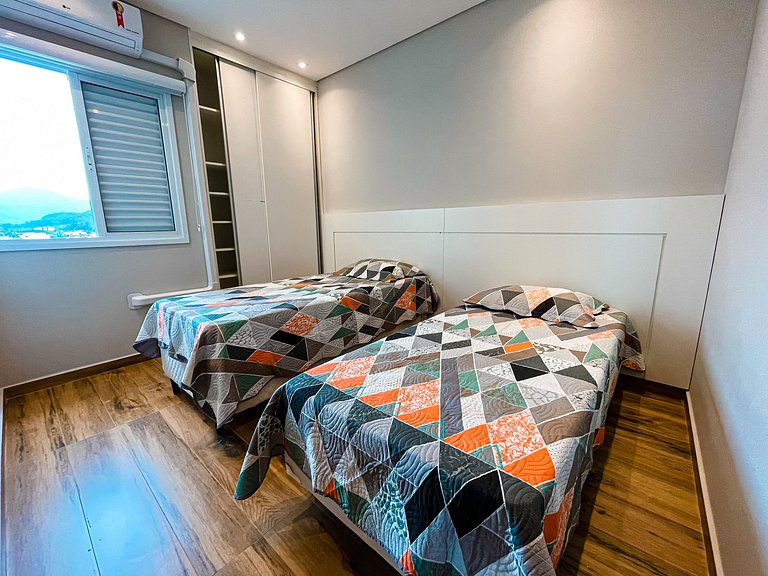 Apto Alto Padrão C/ Suíte, SmarTV, Wi-FI e Piscina
