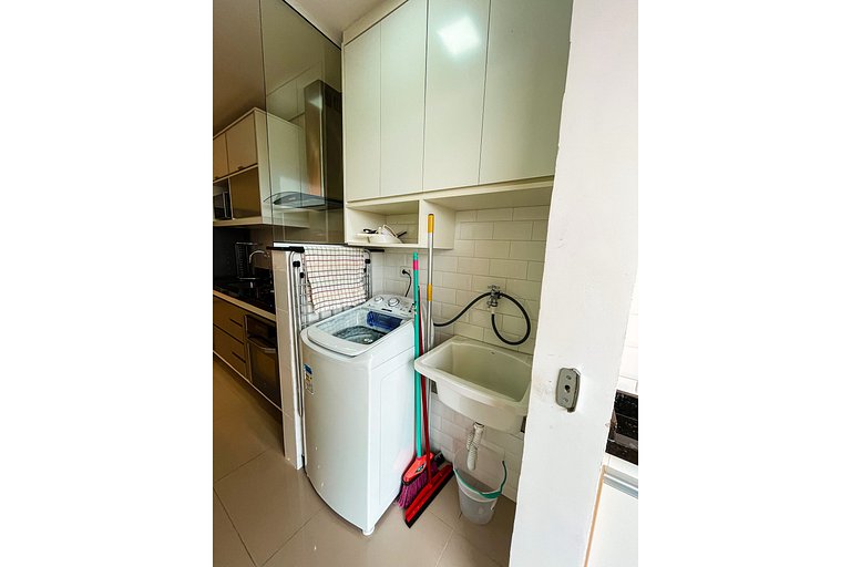 Apto Alto Padrão C/ Suíte, SmarTV, Wi-FI e Piscina