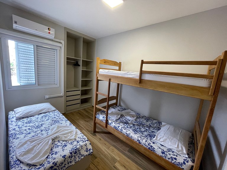 Charme, Conforto e Praia! Apto Top em Ubatuba