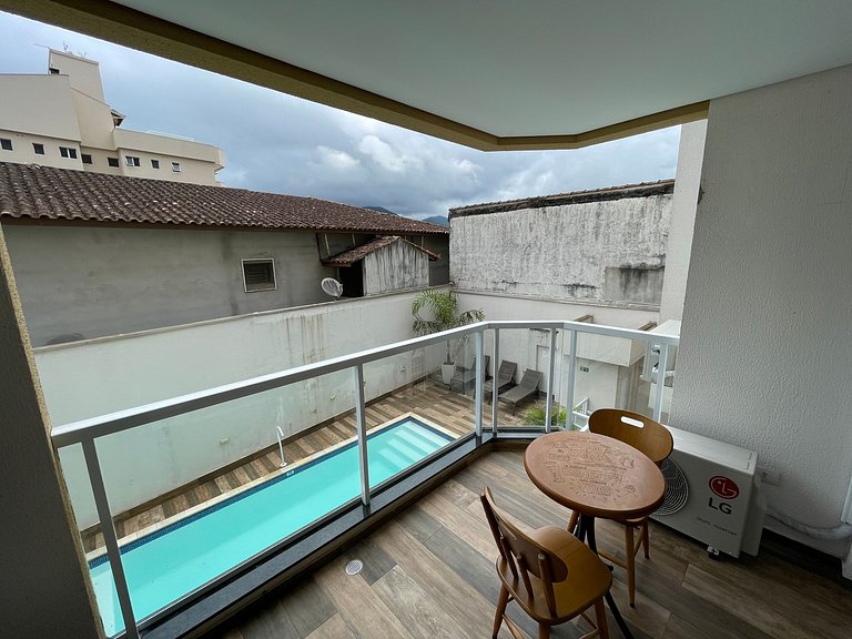 Charme, Conforto e Praia! Apto Top em Ubatuba