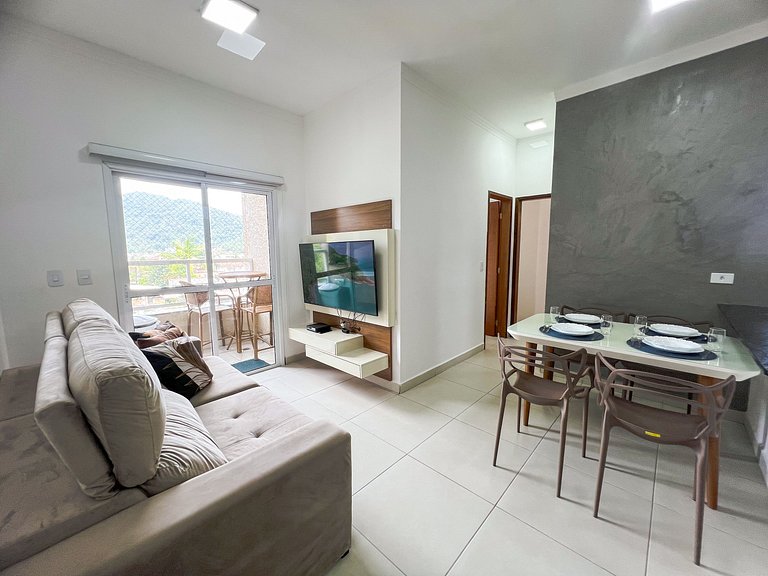 Apto 2 Qts C/ Ar, Smartv, WiFi a 5 Min da Praia G