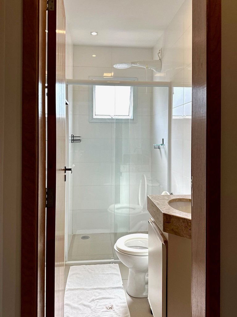 Apto Excelente C/Ar, Varanda Gourmet e Piscina