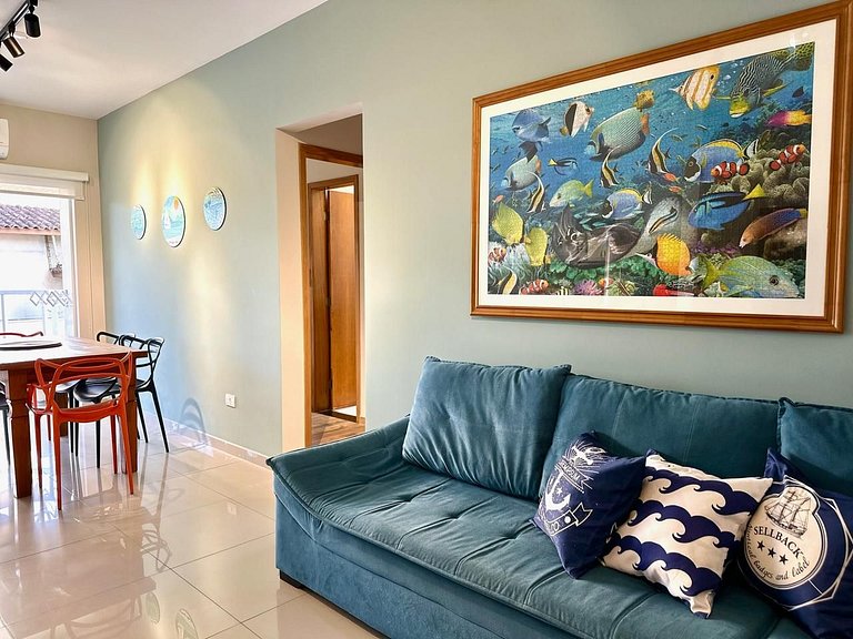 Charme, Conforto e Praia! Apto Top em Ubatuba