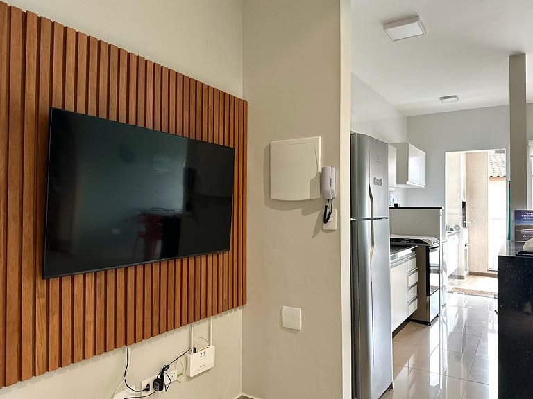 Apto Aconchegante C/ WiFI, SmarTV e Piscina