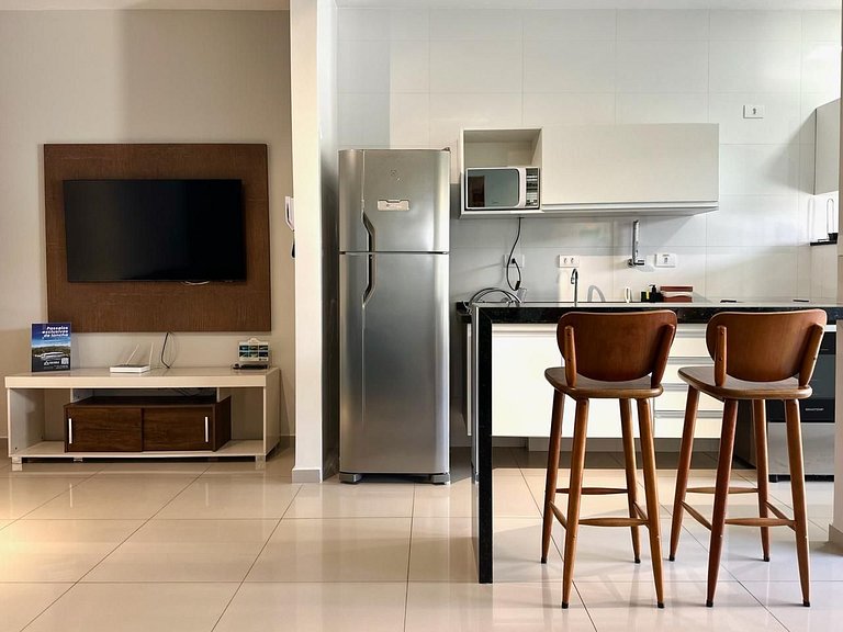 Charme, Conforto e Praia! Apto Top em Ubatuba