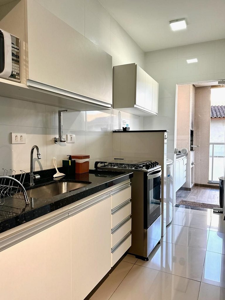 Charme, Conforto e Praia! Apto Top em Ubatuba