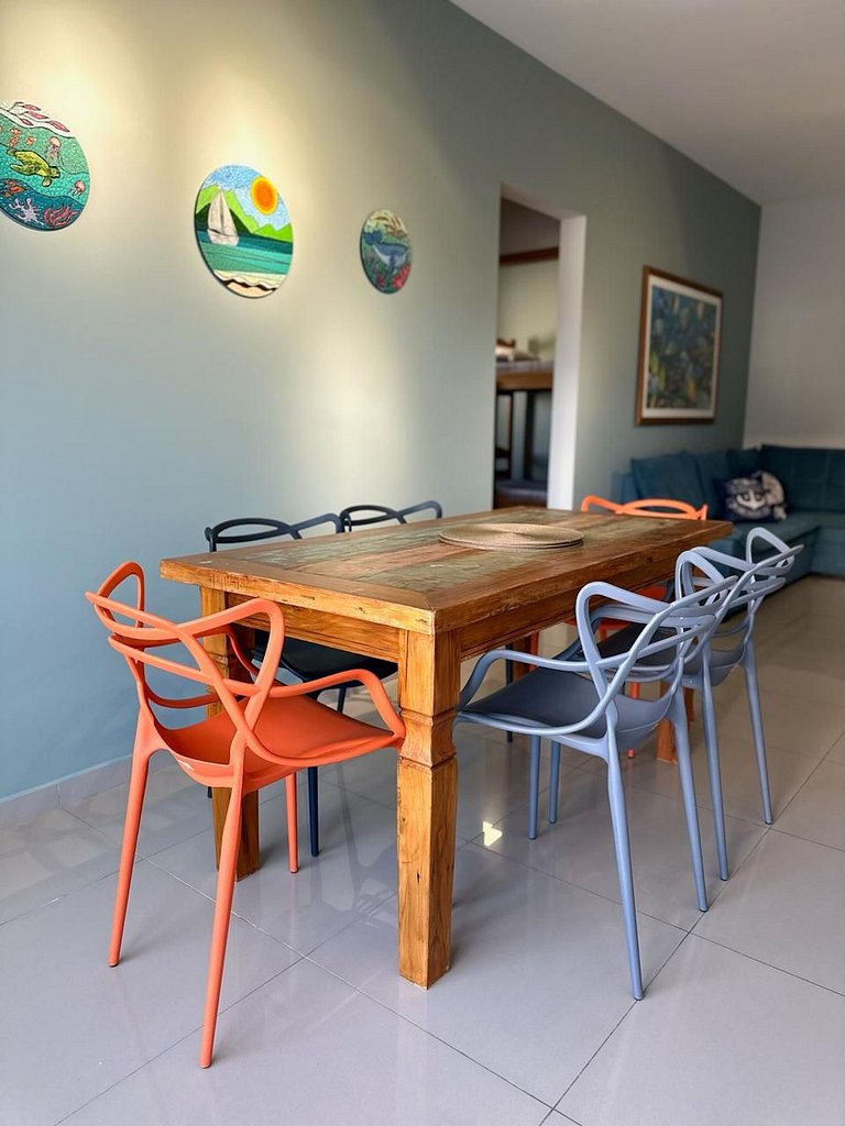 Charme, Conforto e Praia! Apto Top em Ubatuba