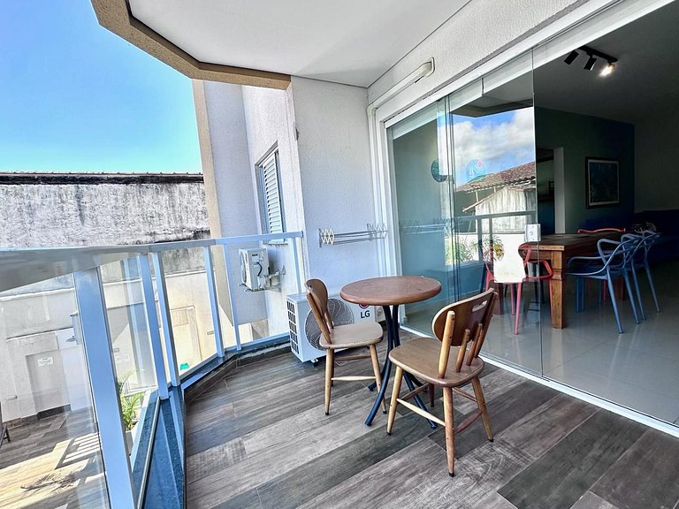 Charme, Conforto e Praia! Apto Top em Ubatuba