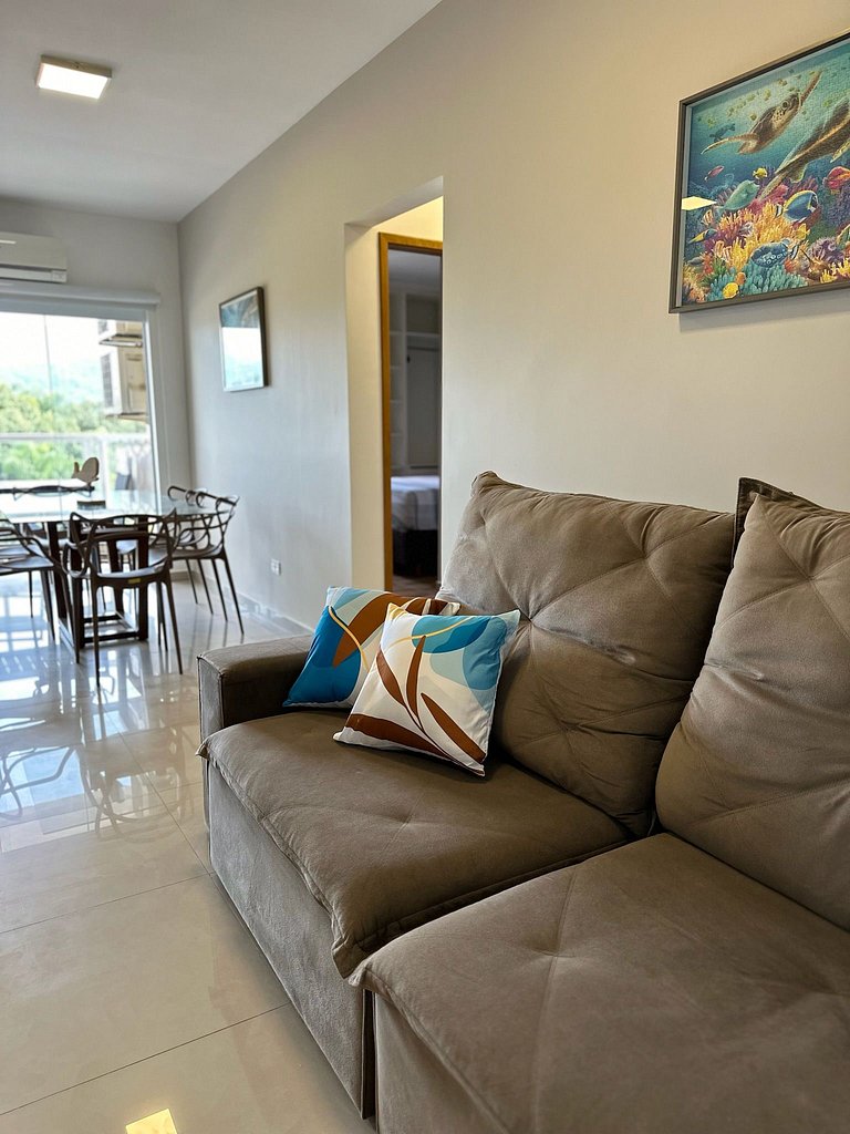 Apto lindo e completo para suas férias em Ubatuba