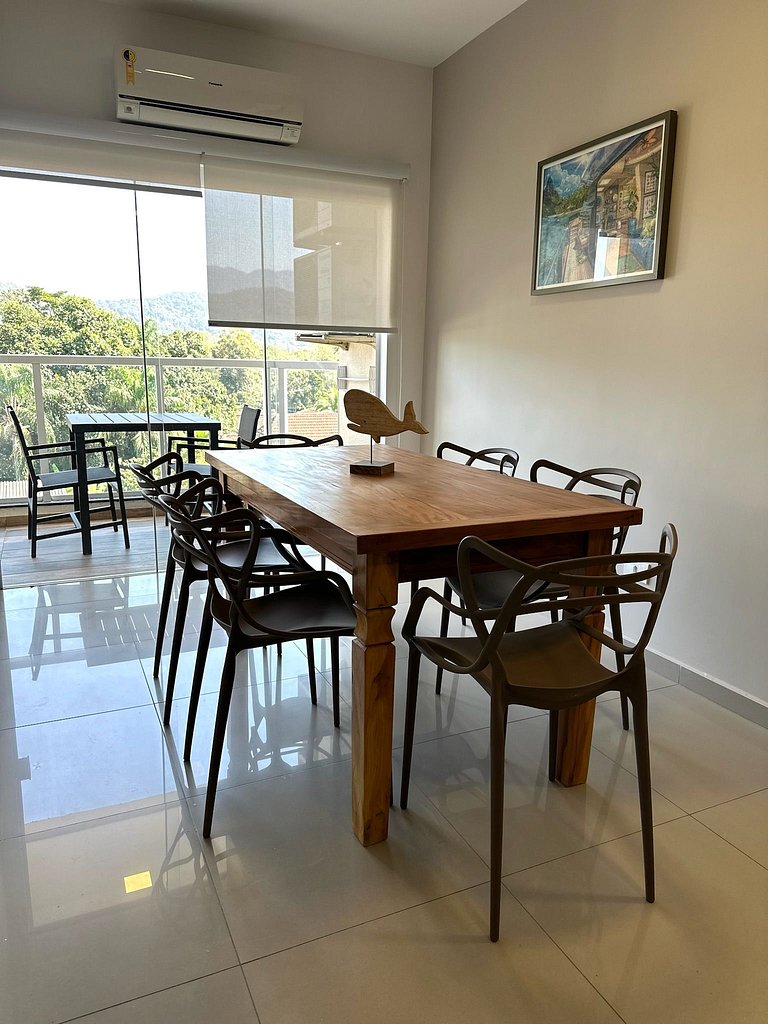 Apto lindo e completo para suas férias em Ubatuba
