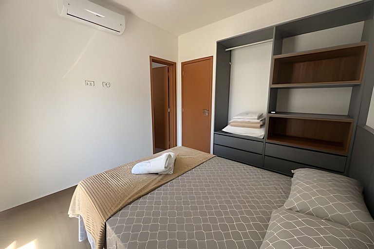Apto Novo - Sauna, Hidro aquecida e piscina!