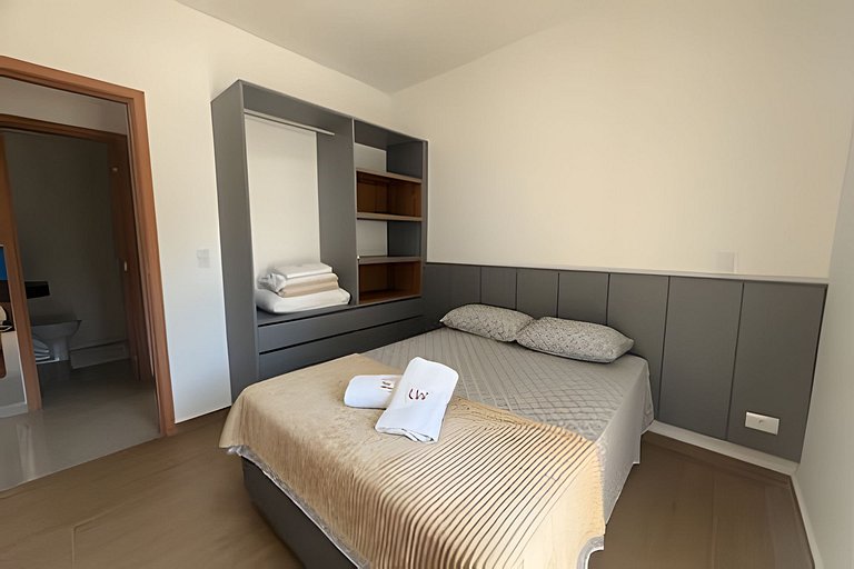 Apto Novo - Sauna, Hidro aquecida e piscina!