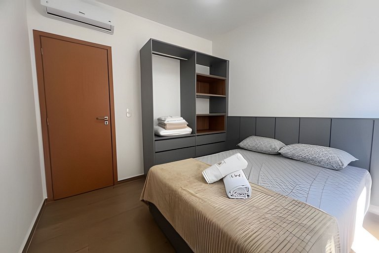 Apto Novo - Sauna, Hidro aquecida e piscina!