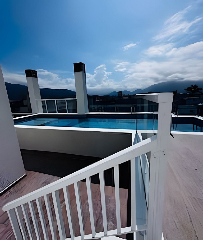 Apto Novo - Sauna, Hidro aquecida e piscina!