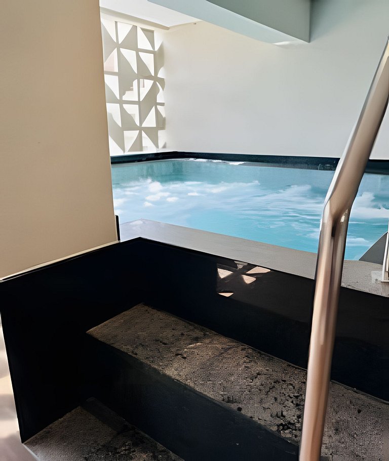 Apto Novo - Sauna, Hidro aquecida e piscina!