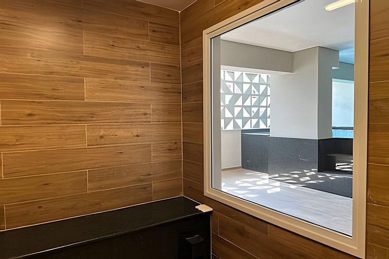 Apto Novo - Sauna, Hidro aquecida e piscina!