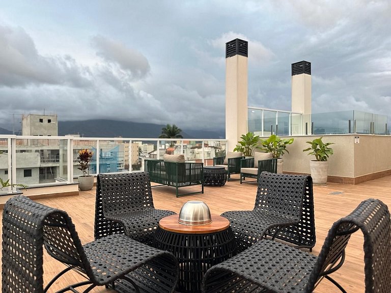 Apto Alto Padrão Itaguá C/ 2 Suítes, Ar e Wi-Fi
